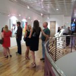 Reception for the BFA Juried Exhibition at the Harrison Galleries, 2011