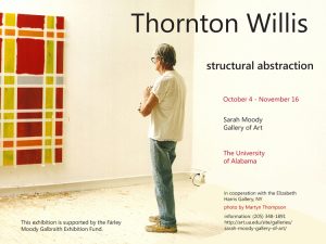 Thornton Willis at the Sarah Moody Gallery of Art, 2012