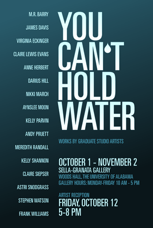 You Can't Hold Water, poster