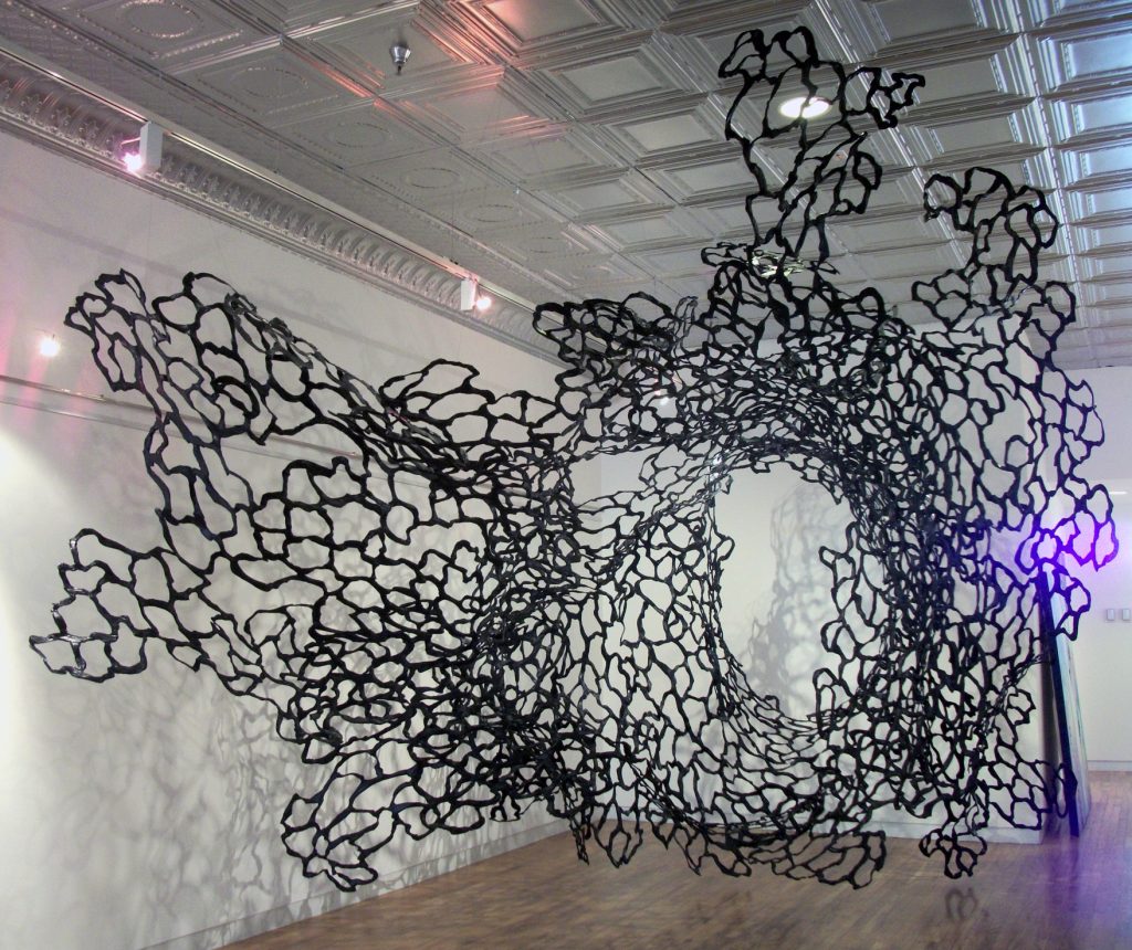 Jamey Grimes, "Roil," Harrison Galleries installation, 2013
