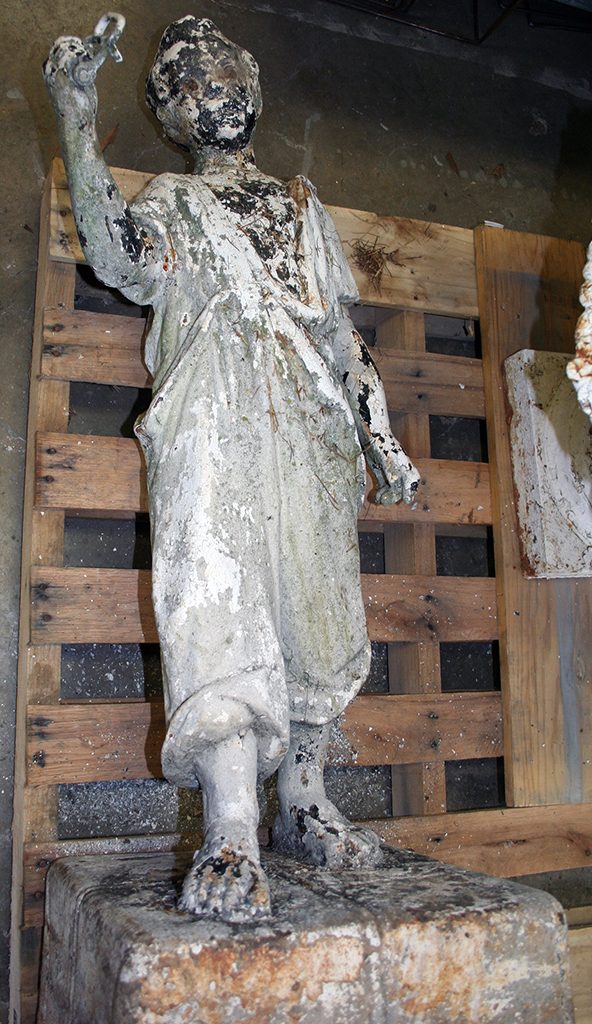 19th century "Sambo" figure salvaged from old Bryce Hospital.