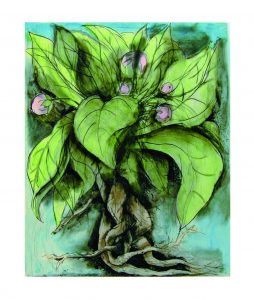 Jim Dine, "The Mandrake," William and Sara Hall Collection, Sarah Moody Gallery of Art, The University of Alabama