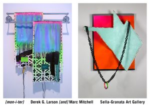 Derek G. Larson and Marc Mitchell: [mon-i-ter], September 22–October 23, 2015, Sella-Granata Art Gallery, Woods Hall.