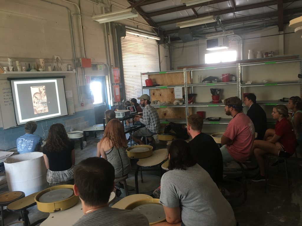 Visiting Artist Dennis Ritter Lectures In Ceramics Department Of Art And Art History