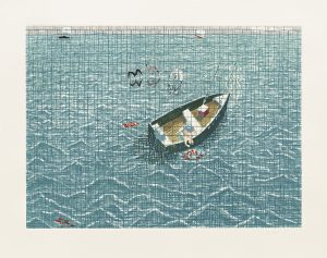 Jennifer Bartlett, "Boat," SMGA Permanent Collection