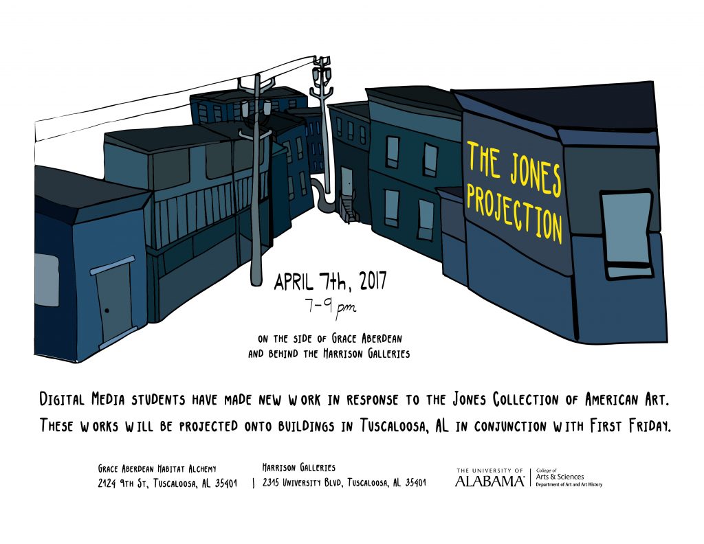 "Jones Projection" First Friday, April 2017