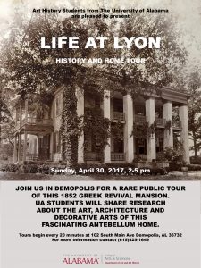 Lyon Hall Tour poster