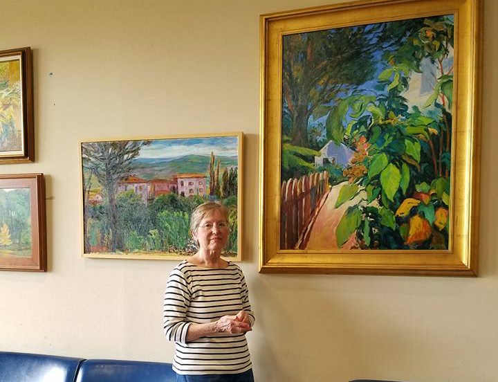 Christine Metzger Paintings at Tuscaloosa Juvenile Detention Center Lobby