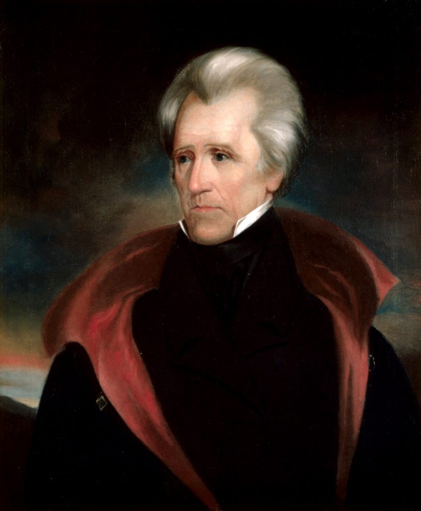 Portrait of Andrew Jackson by Ralph Eleaser Whiteside Earl