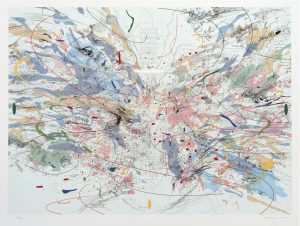 Image credit: Julie Mehretu, Entropia (review), 2004, lithograph and screenprint 29 x 40 inches. Excavations: the Prints of Julie Mehretu is organized by Highpoint Editions, Minneapolis.