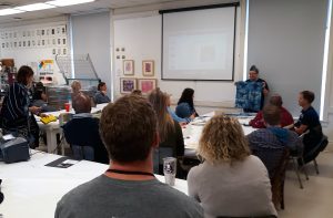 Printmaking Presentation with Sarah Marshall at AAEA 2018
