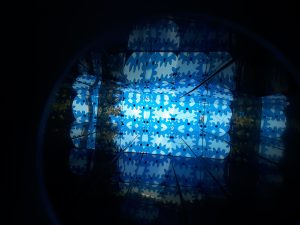 Eric Nubbe, Kaleidoscope, detail of view through the scope.