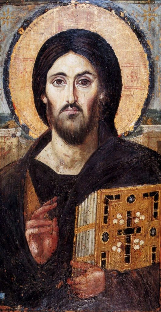 The Christ icon studied in Dr. Jennifer Feltman's ARH 360.