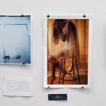 Gelatin print photographs by Jasmine James in the Advanced Scholarship Exhibition, 2019.
