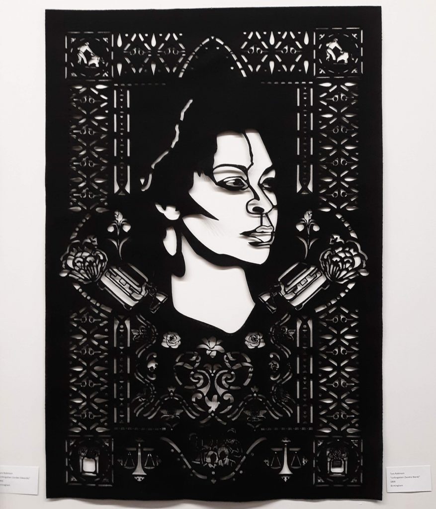 Tyra Robinson, "Unforgotten (Sandra Bland)" Art Council Gallery, DWCAC