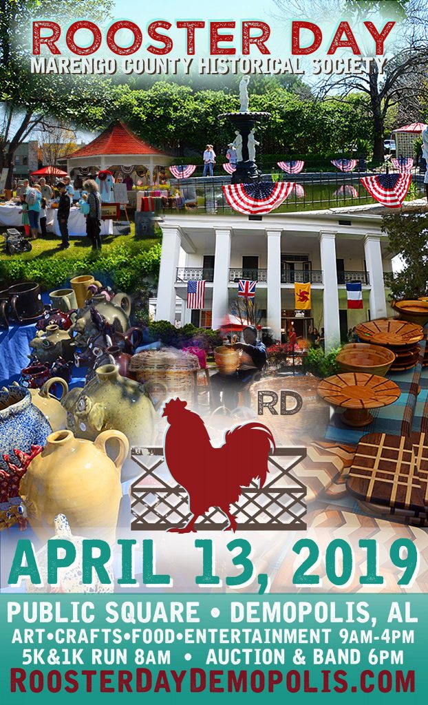Rooster Day, Demopolis, Apr 13, 2019
