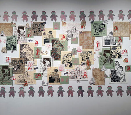 collection of drawings of familial relationships